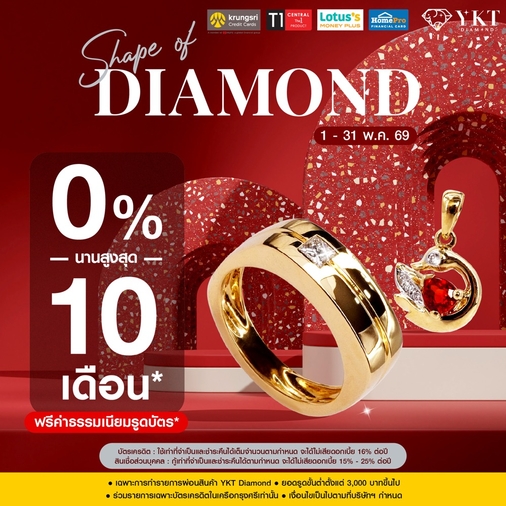 Promotion - ผ่อน 0% กรุงศรี นานสูงสุด 10 เดือน