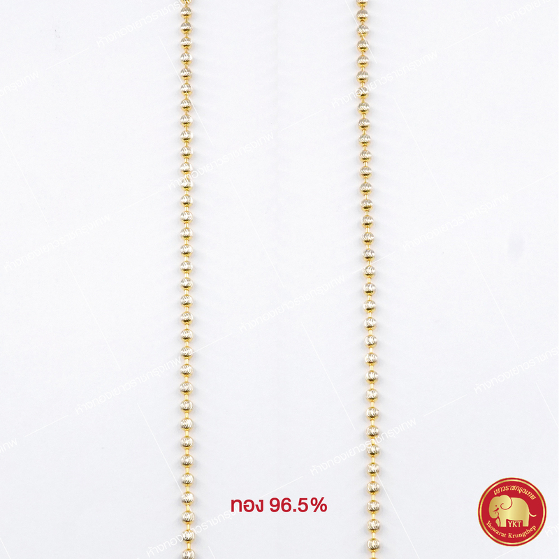 สร้อยคอทองคำ ยินตัน 2 สี